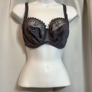 Empreinte Bra Women’s Size 32E Low Neck Eva Graphite